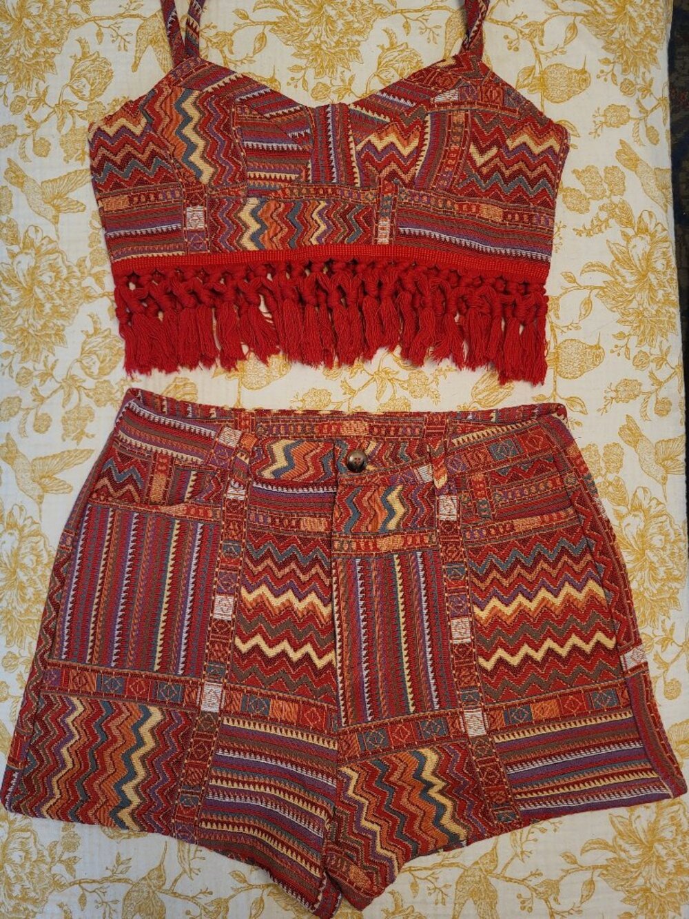 Cider Boho Geometric Matching Set